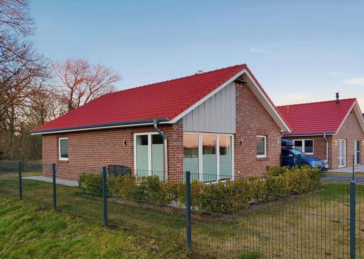 Haus MeerErleben - Urlaub mit Hund an der Nordsee Schweiburg Exterior foto